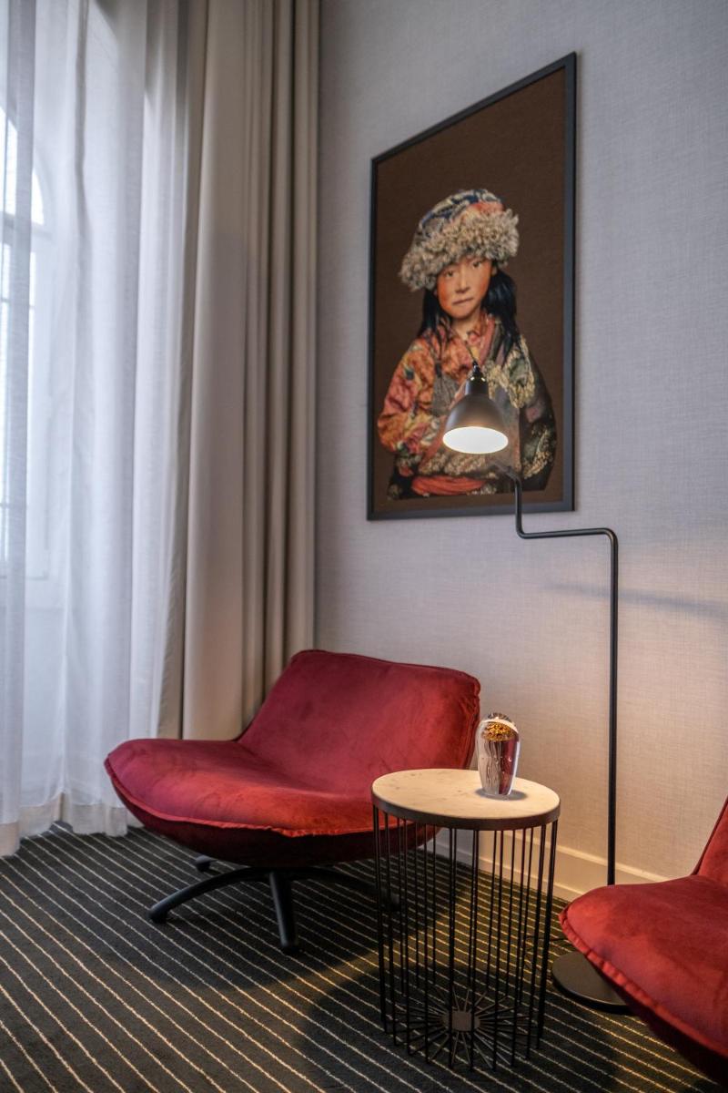 Uma área de estar em Monte Real - Hotel, Termas & Spa