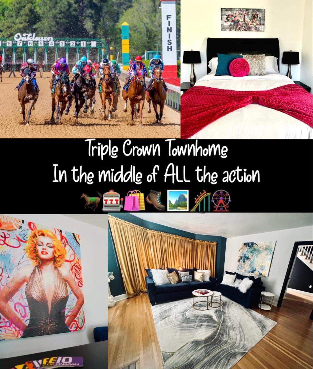 Triple Crown Townhome - Short walk to Oaklawn! - Housity