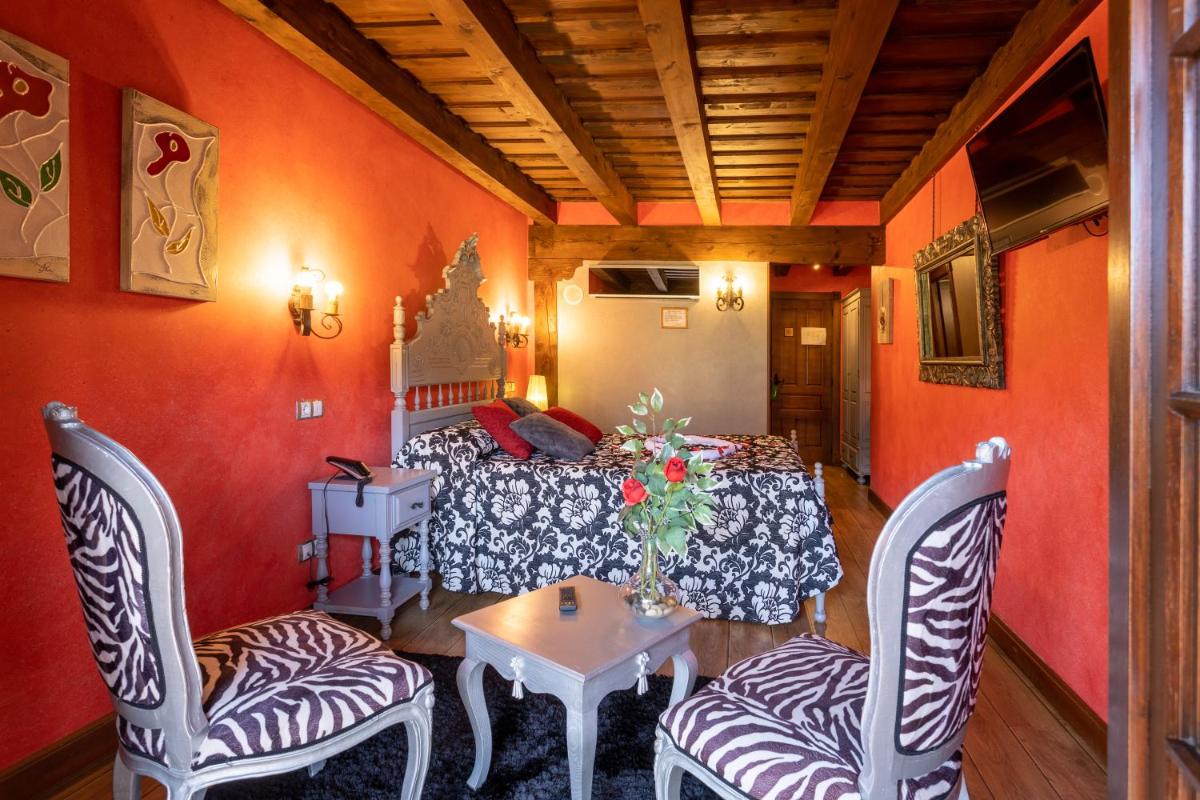 Zona de estar de Hotel Spa Casona La Hondonada