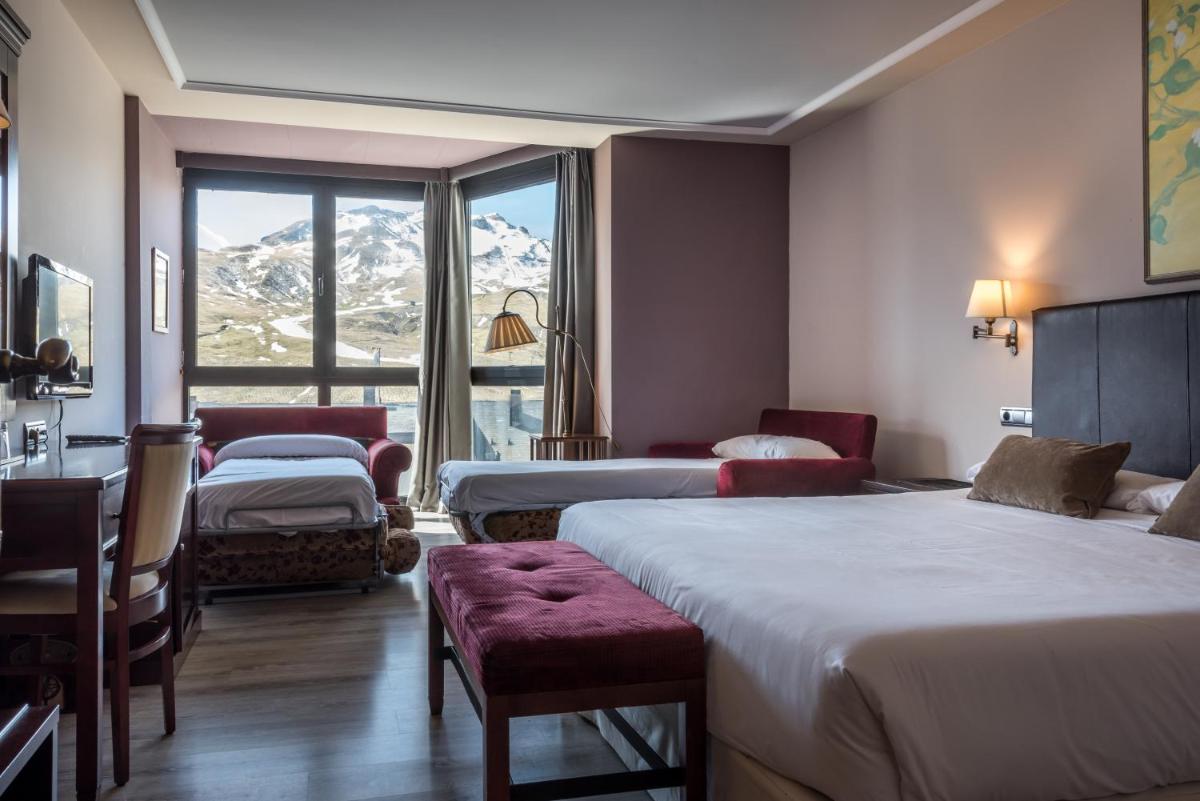 Cama o camas de una habitación en Snö Villa de Sallent 4