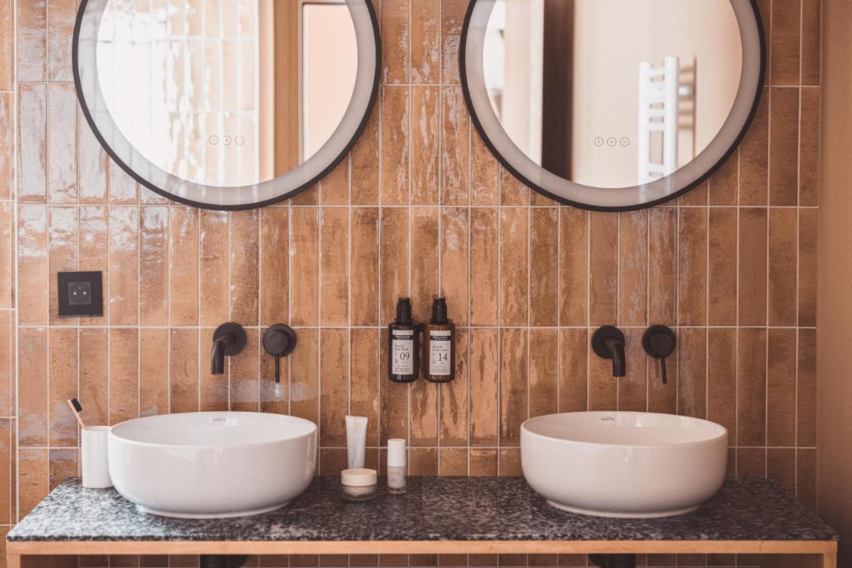 Salle de bains dans l'établissement La Voie Lactée
