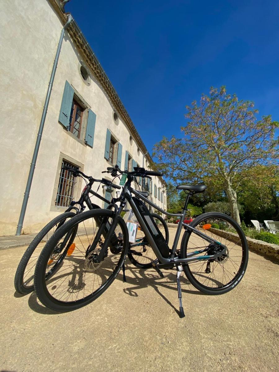 Vélo sur le terrain de l'établissement Logis Hôtel Château De Palaja ou dans les environs