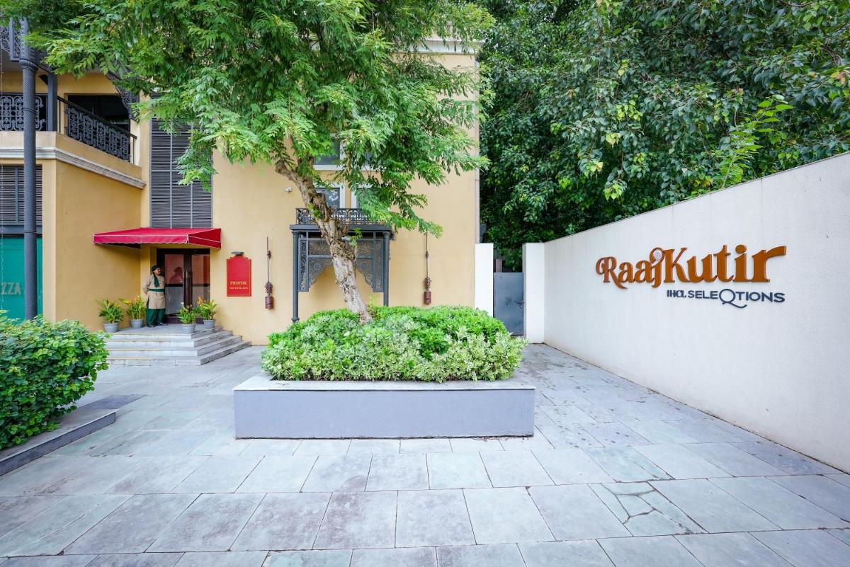a building with a sign on the side of it at Raajkutir - IHCL SeleQtions in Kolkata