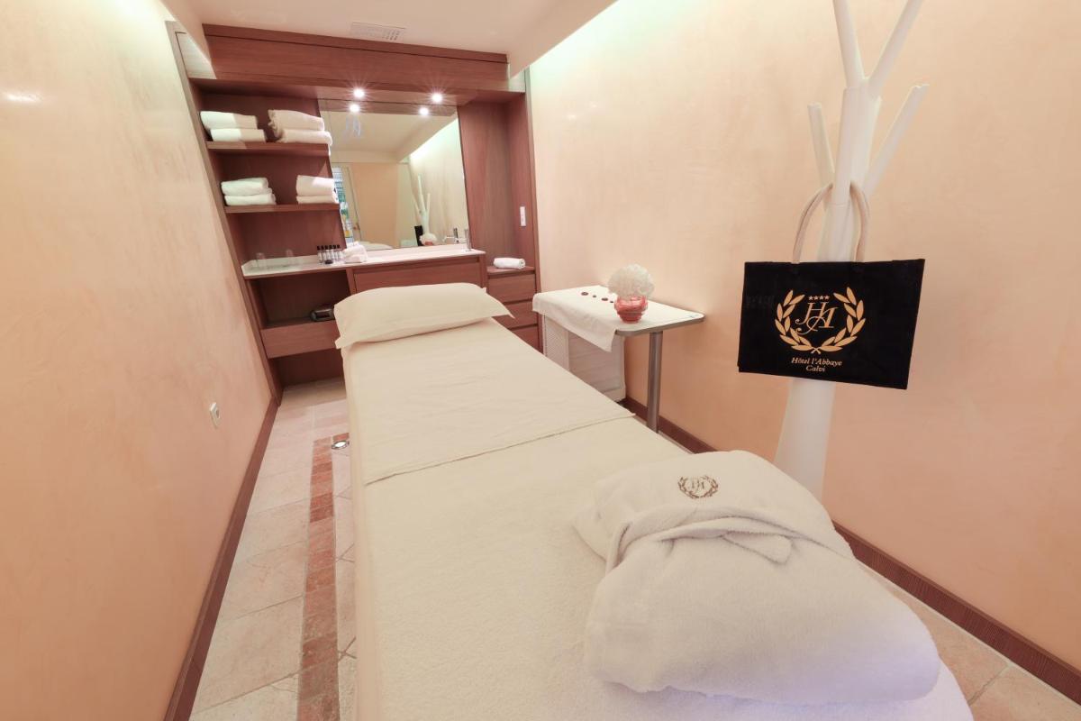 Spa ou équipements de bien-être de l'établissement Hôtel L'Abbaye