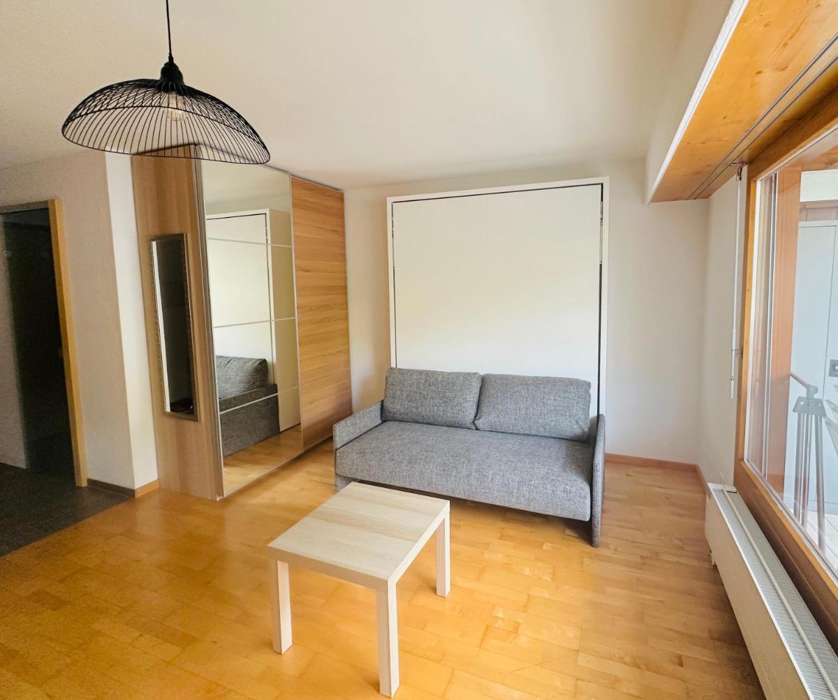 Charmant studio rénové situé dans les bains d'Ovronnaz, immeuble les Sources - Housity