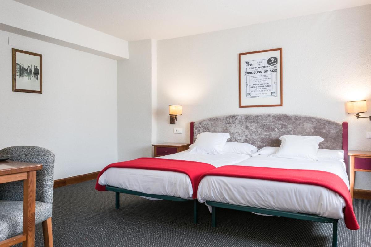 Cama o camas de una habitación en Snö Hotel Formigal