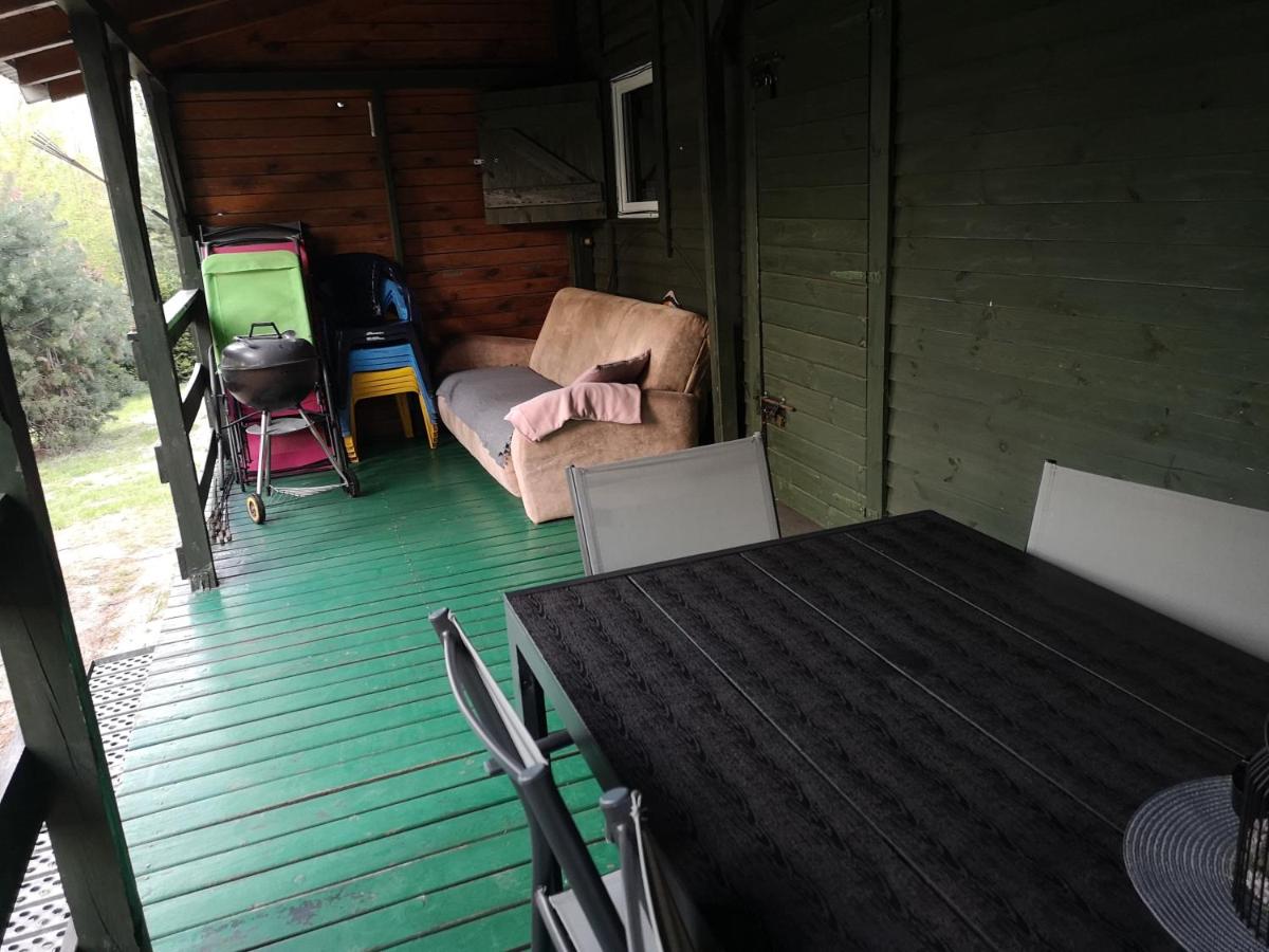 domki nad jeziorem, las, do 10 osób jezioro Wilczyńskie Budzisławskie - domek letniskowy osobno ogrodzony, ogrzewany mile widziane pieski, zwierzeta- wielkopolska, 62-550 Zygmuntowo gm Wilczyn - Housity