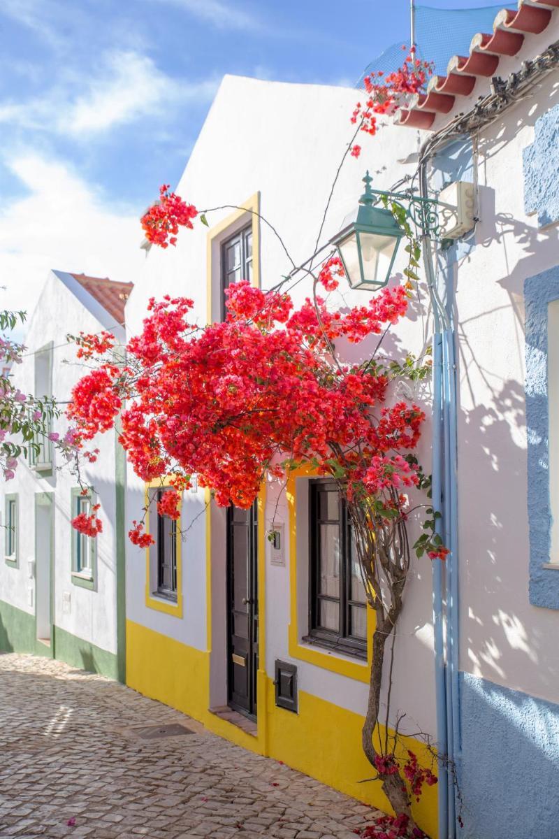 O edifício onde o hotel está situado