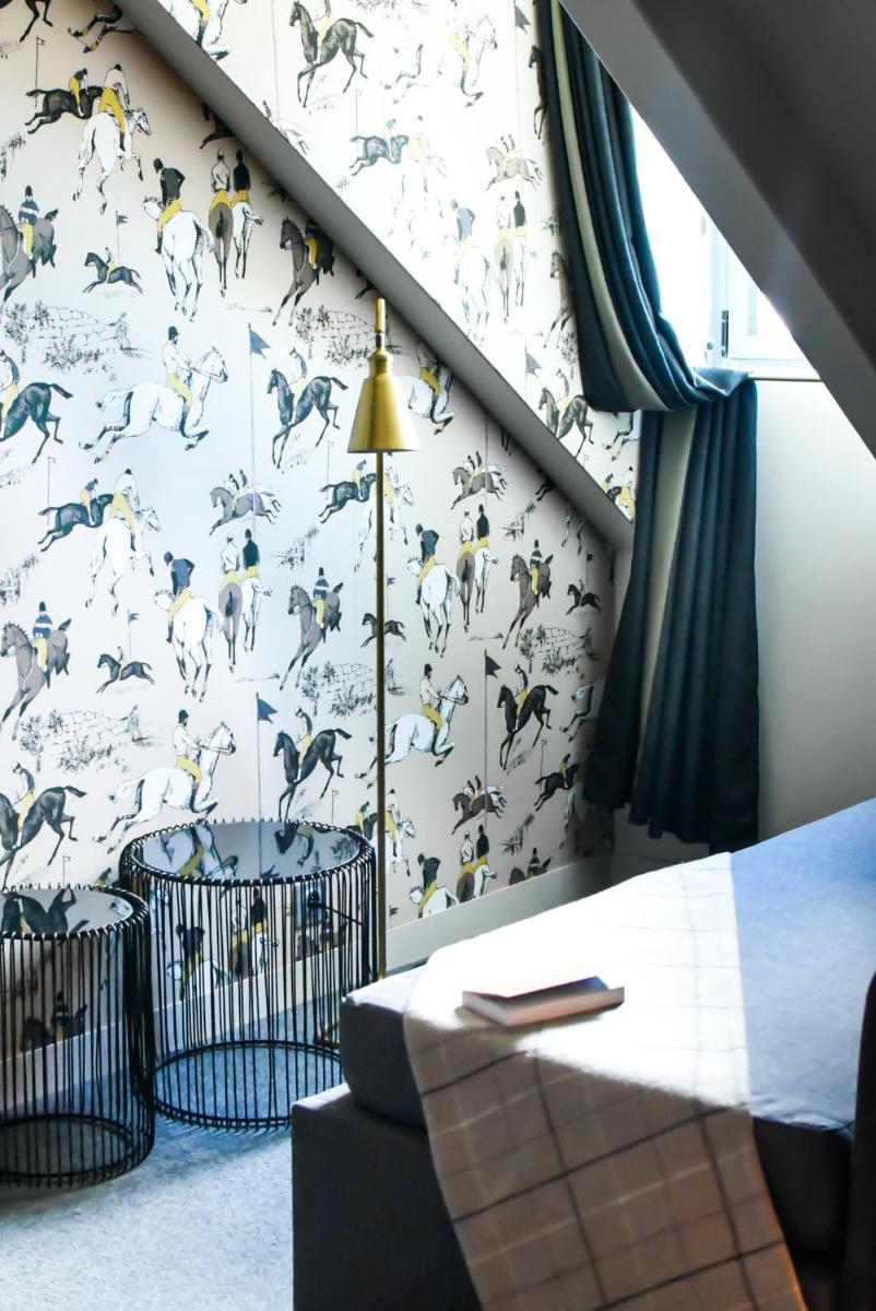 Un ou plusieurs lits dans un hébergement de l'établissement Le Général d'Elbée Hotel & Spa - Teritoria