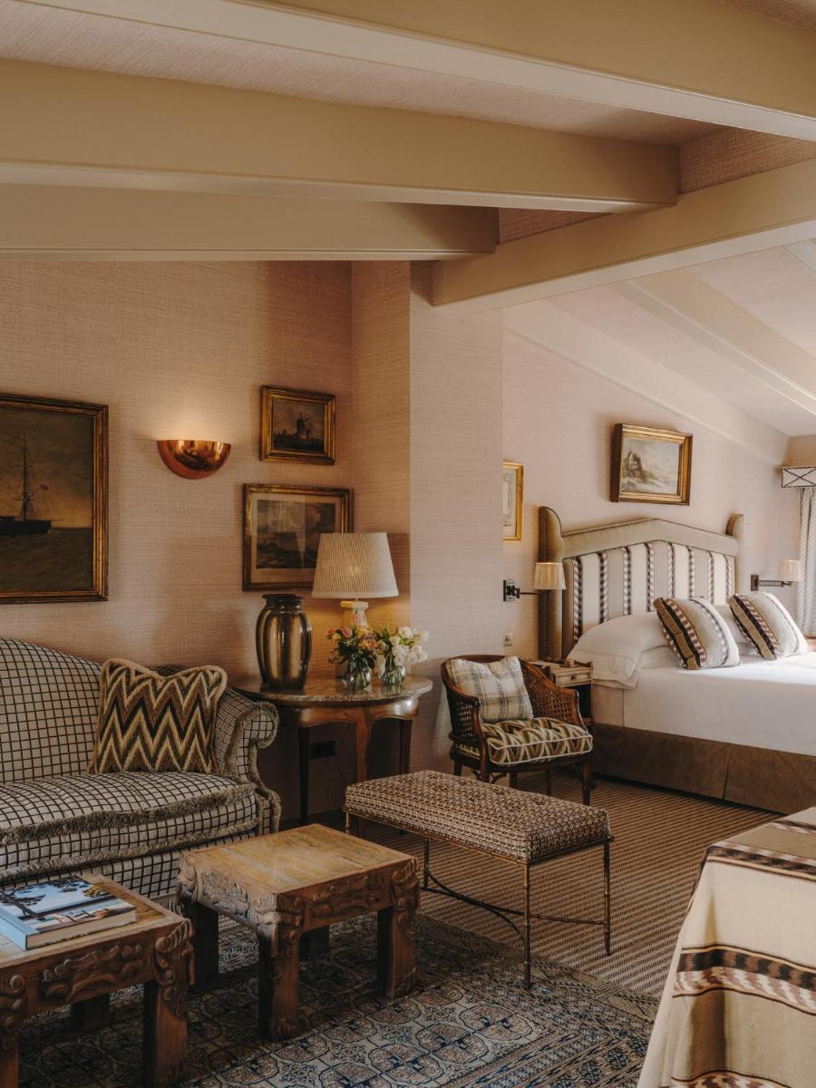 Zona de estar de Grand Hotel Son Net