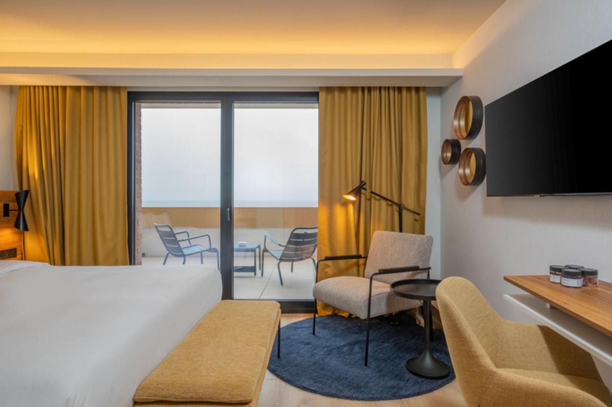 Un ou plusieurs lits dans un hébergement de l'établissement Radisson Blu Grand Hotel & Spa, Malo-Les-Bains