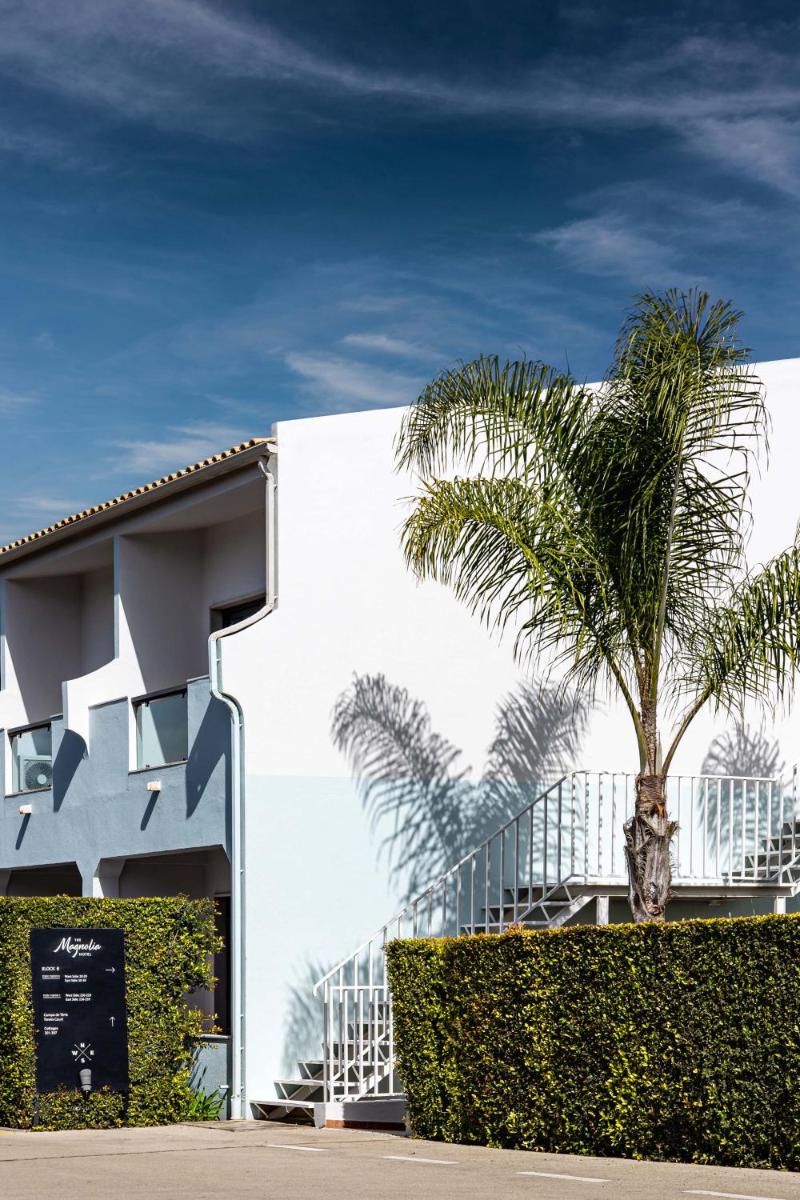 O edifício onde o hotel está situado