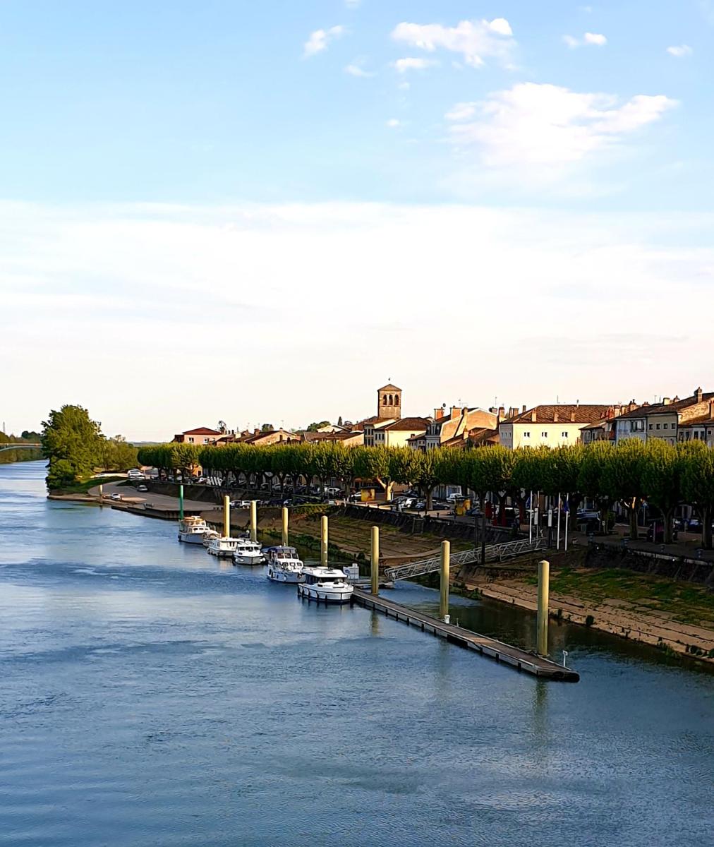 Vue sur la rivière ou le fleuve situé(e) à proximité de l'hôtel