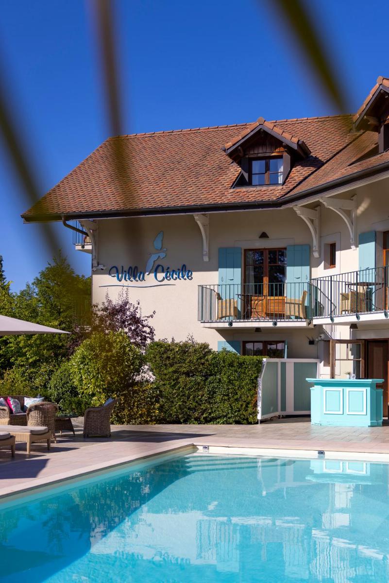 Piscine de l'établissement Villa Cécile ou située à proximité