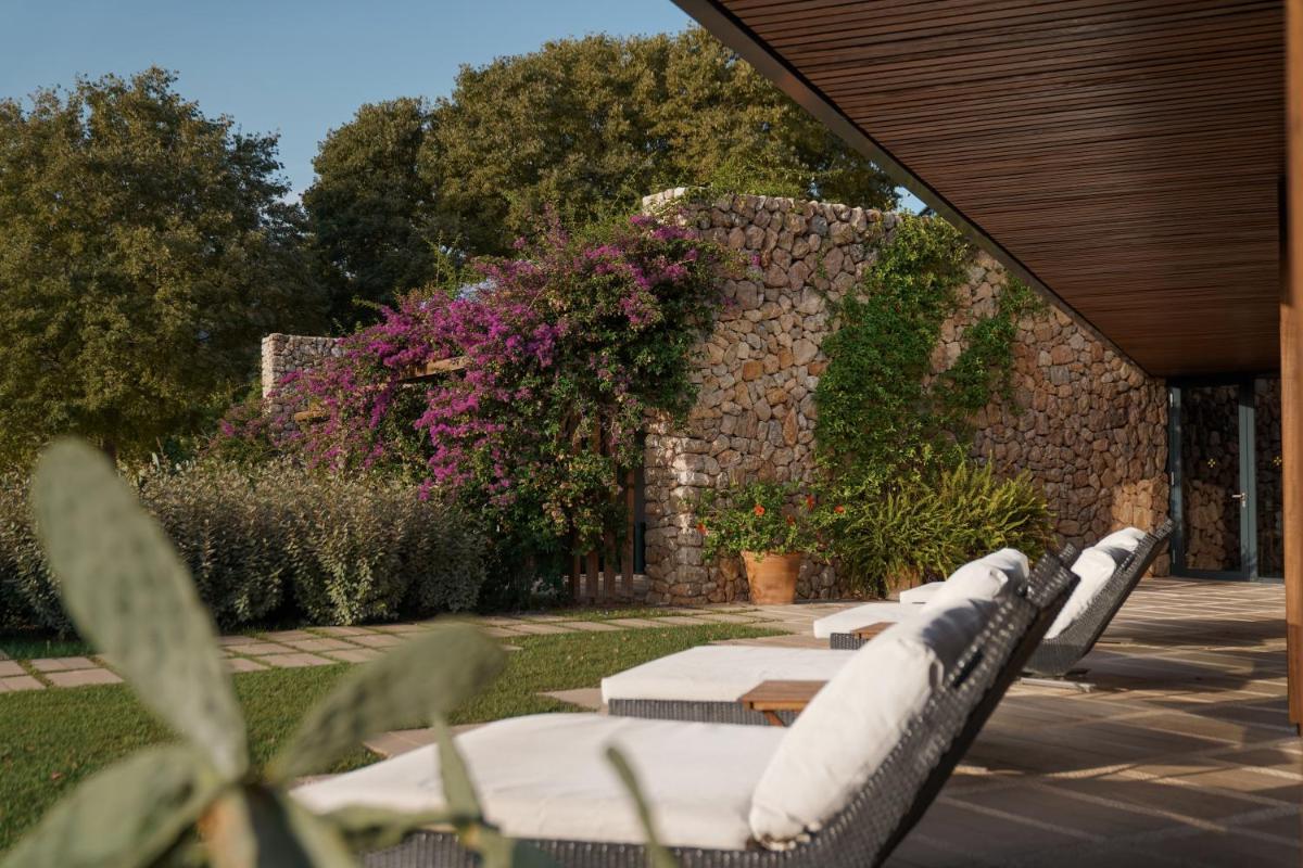Jardín al aire libre en Son Brull Hotel & Spa