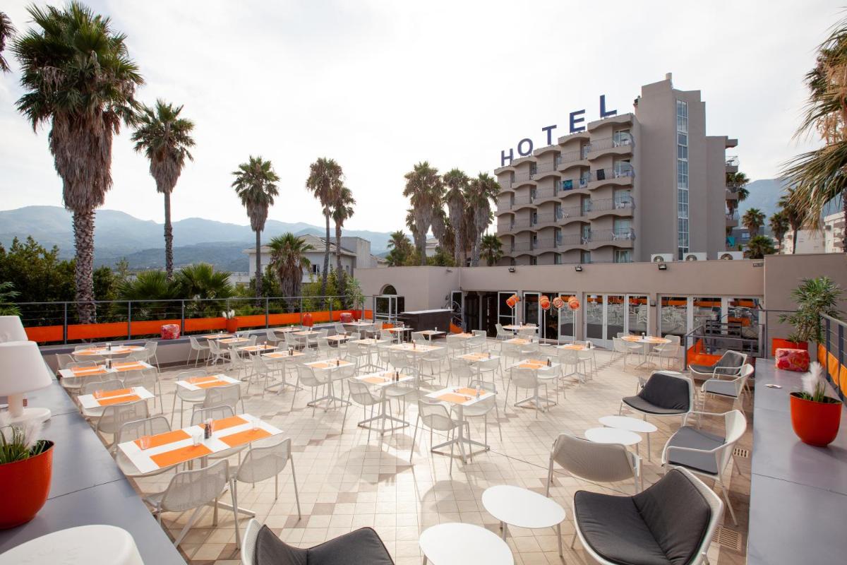 Restaurant ou autre lieu de restauration dans l'établissement Ostella Spa & Resort