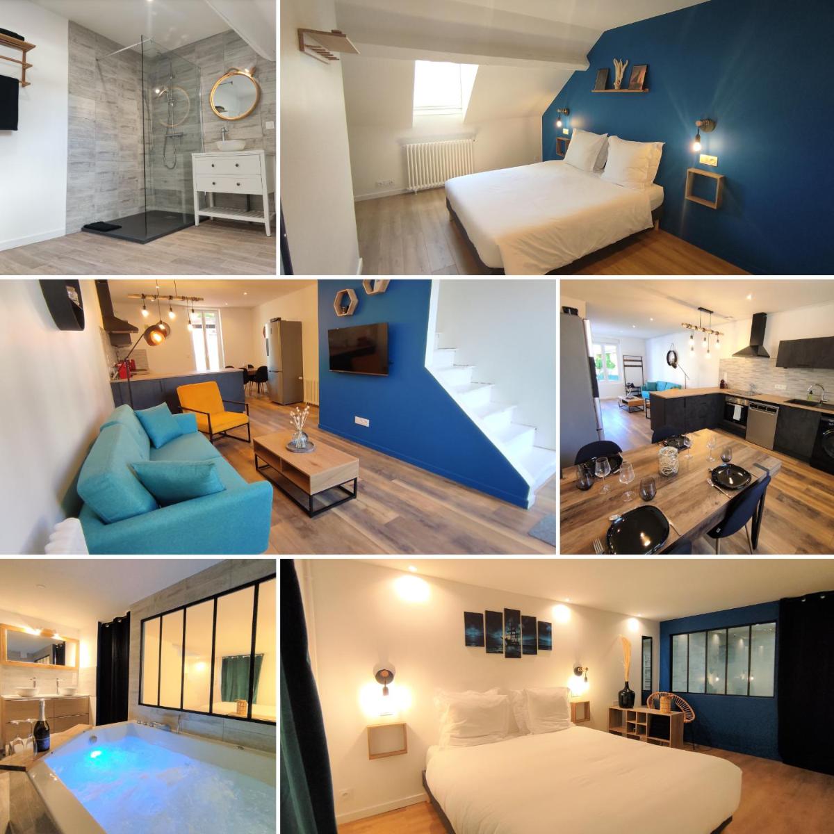 Maison de ville, SPA Balnéo, 2 suites parentales - Housity