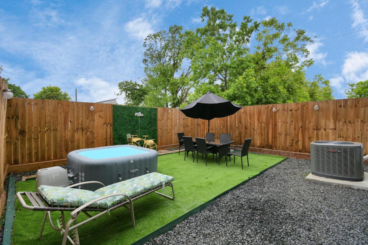 Blissful Getaway Home with Hot Tub & Backyard Near Downtown - Housity