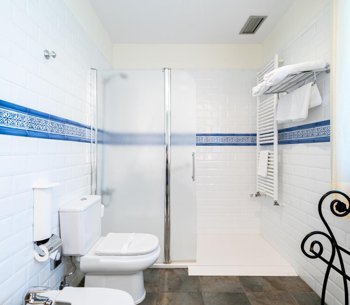 Un baño de Hotel Villa Virginia