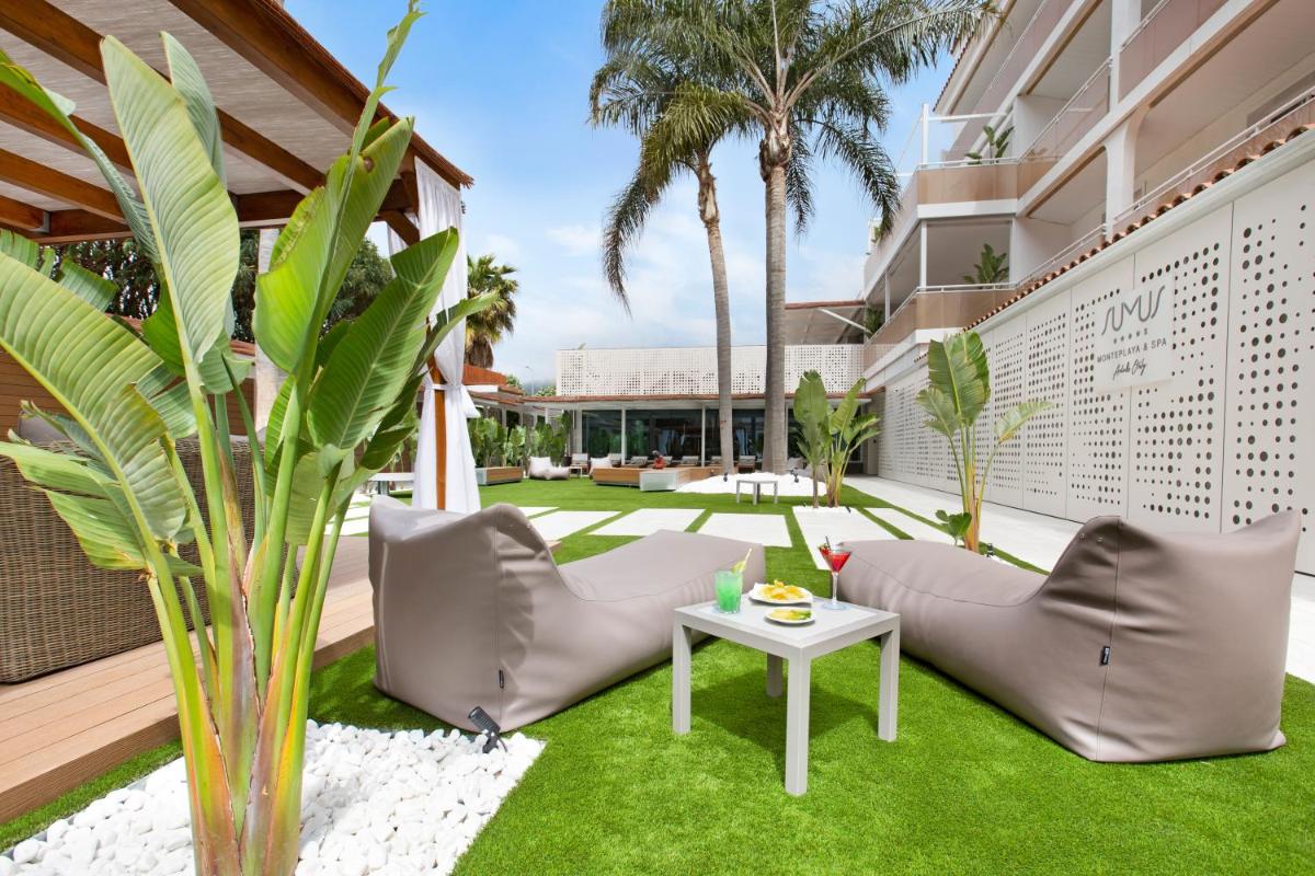 Jardín al aire libre en Sumus Hotel Monteplaya & SPA 4Sup - Adults Only