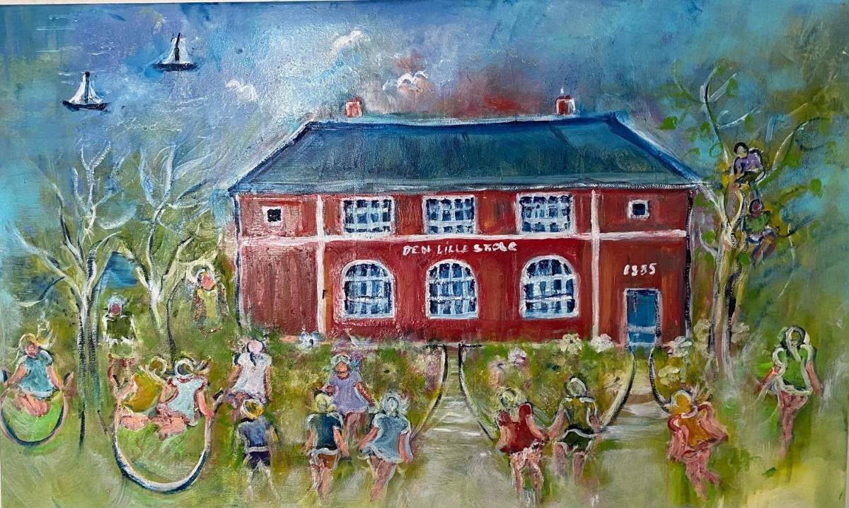 Suitetrails - Den lille Skole - Ferie på Ærø i Marstal by