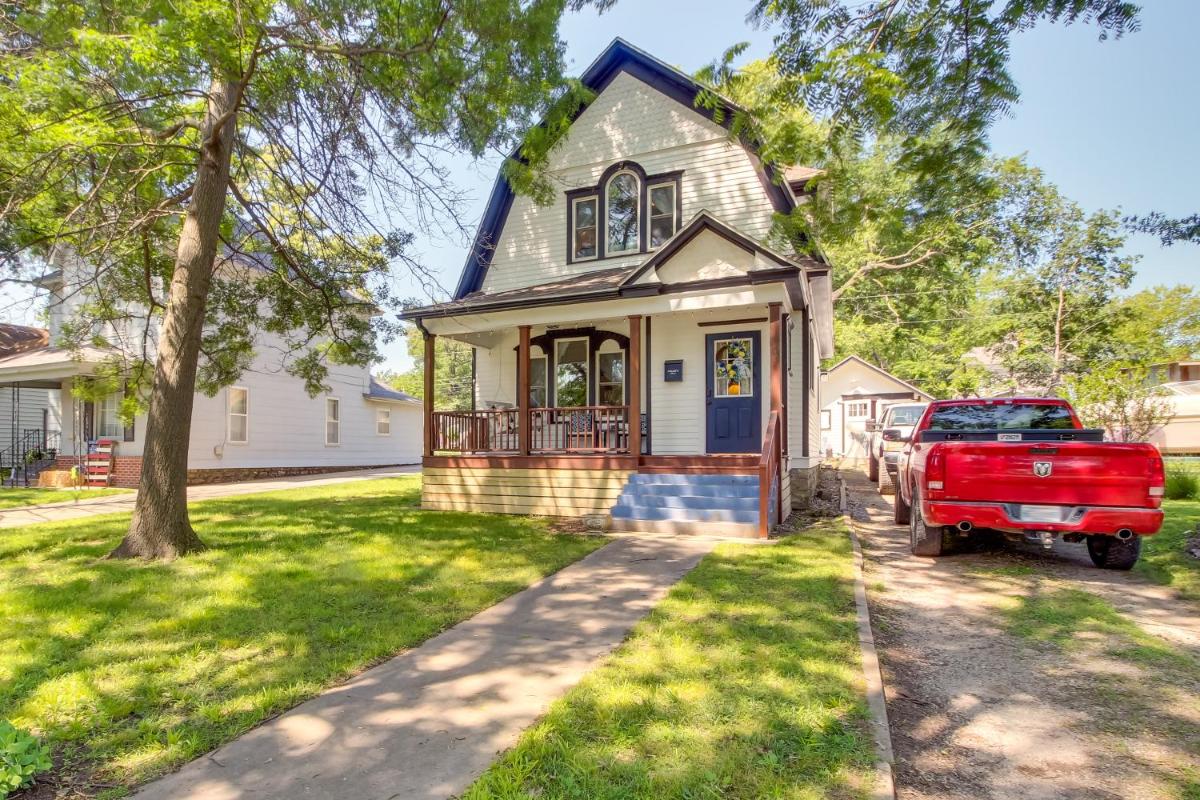 Central Chanute Historic Home with Porch! - Housity
