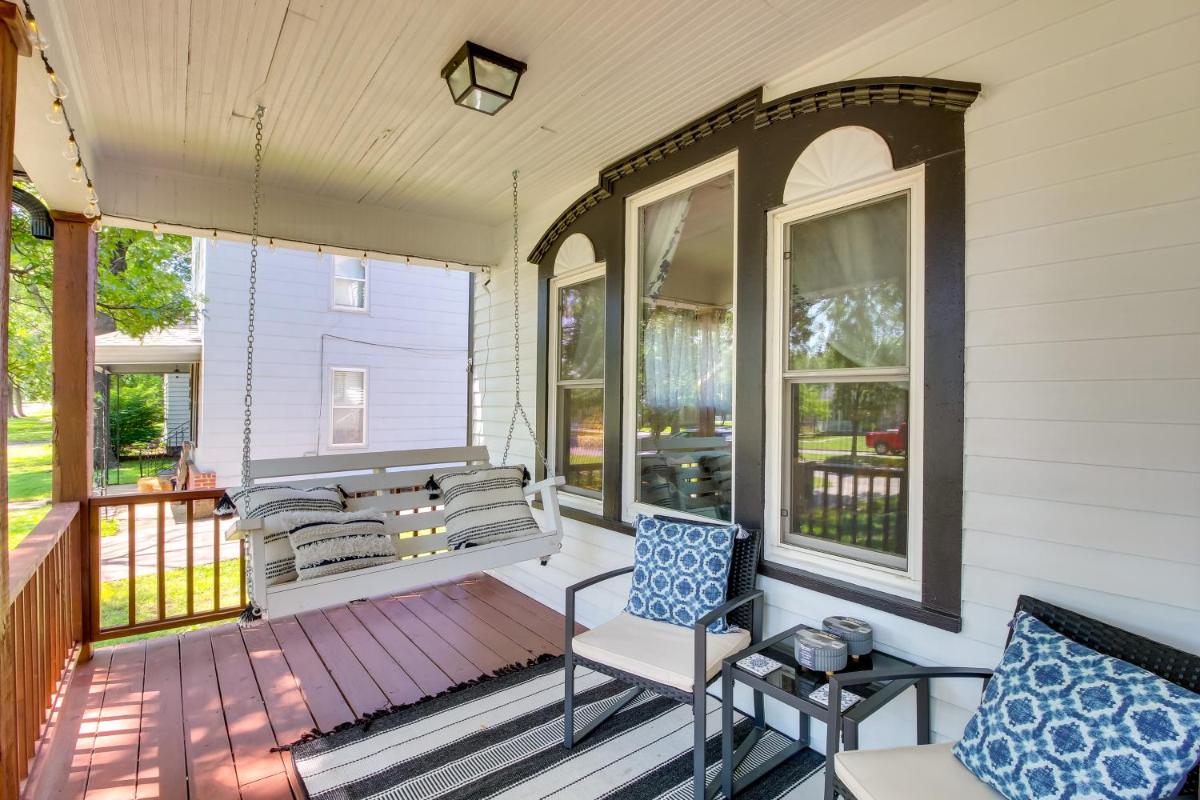 Central Chanute Historic Home with Porch! - Housity
