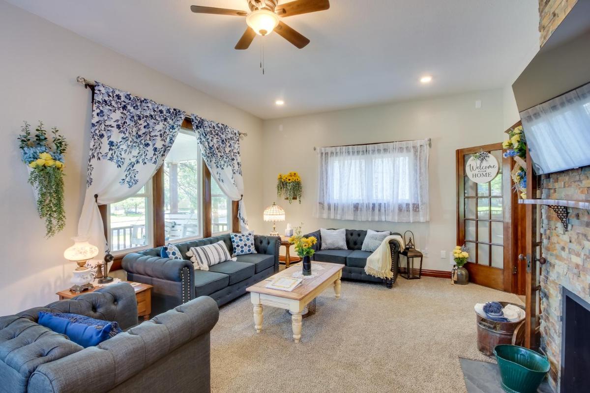 Central Chanute Historic Home with Porch! - Housity
