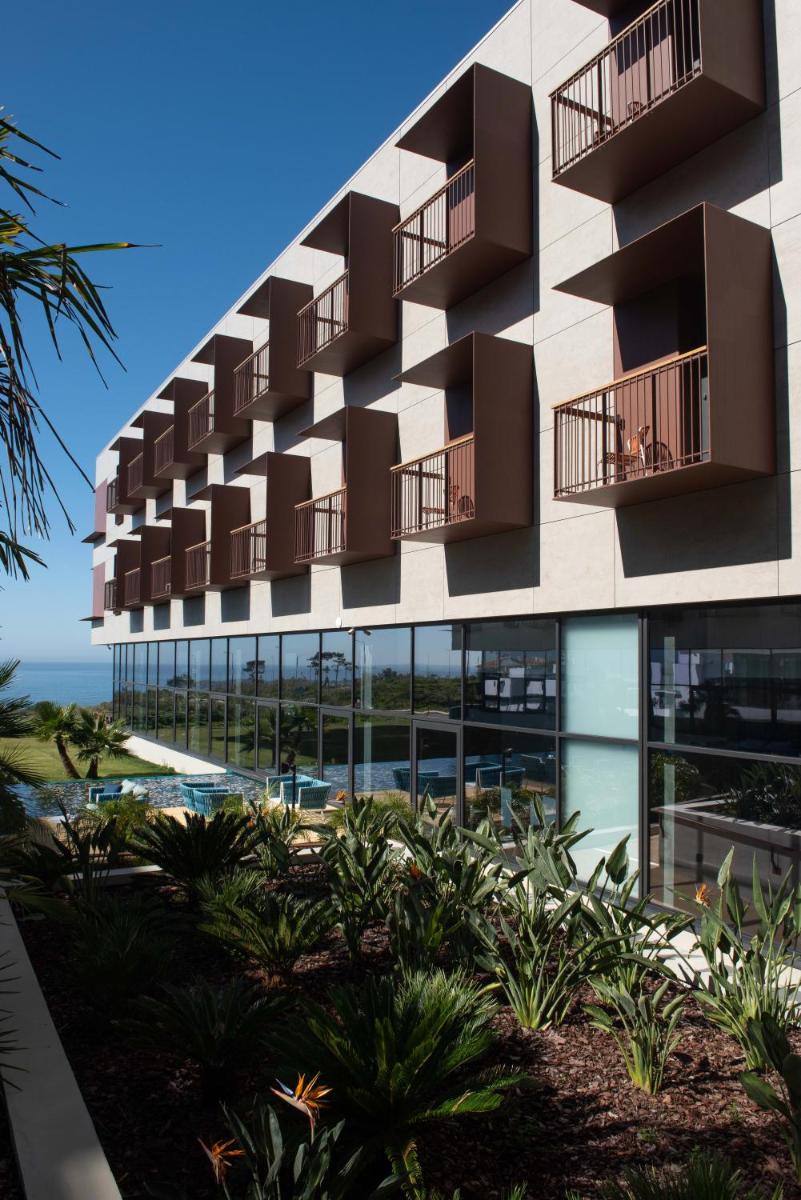 O edifício onde o hotel está situado