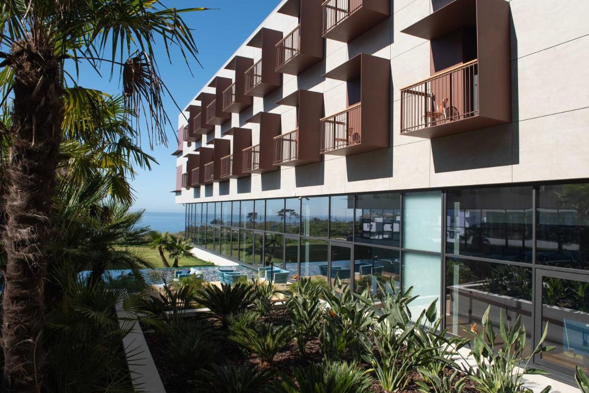 O edifício onde o hotel está situado