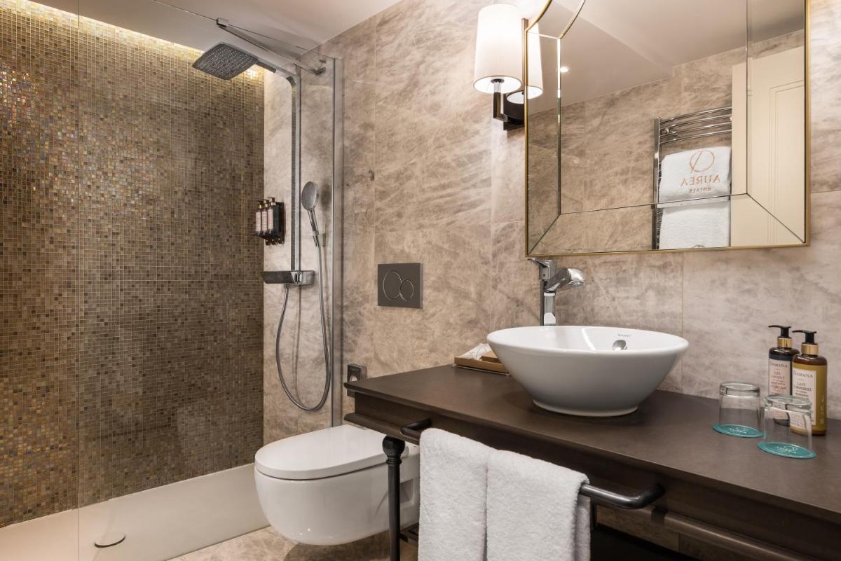 Un baño de Áurea Casa Palacio Sagasta by Eurostars Hotel Company