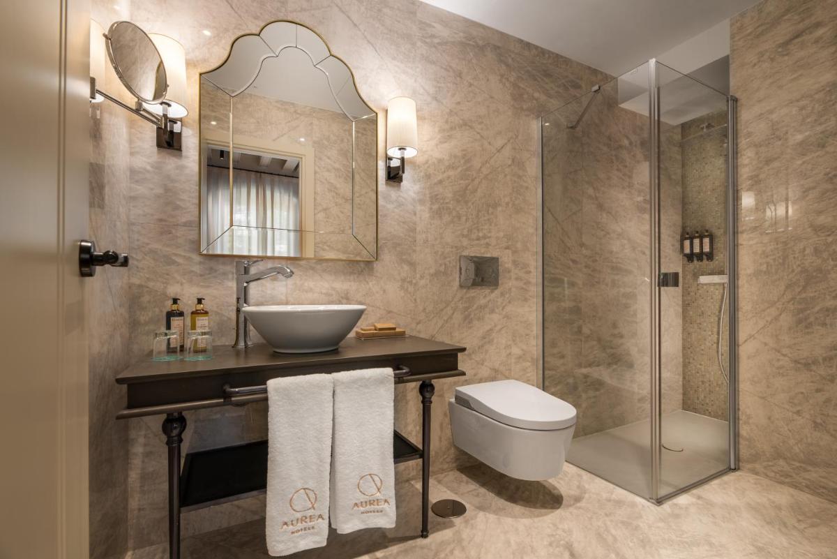 Un baño de Áurea Casa Palacio Sagasta by Eurostars Hotel Company