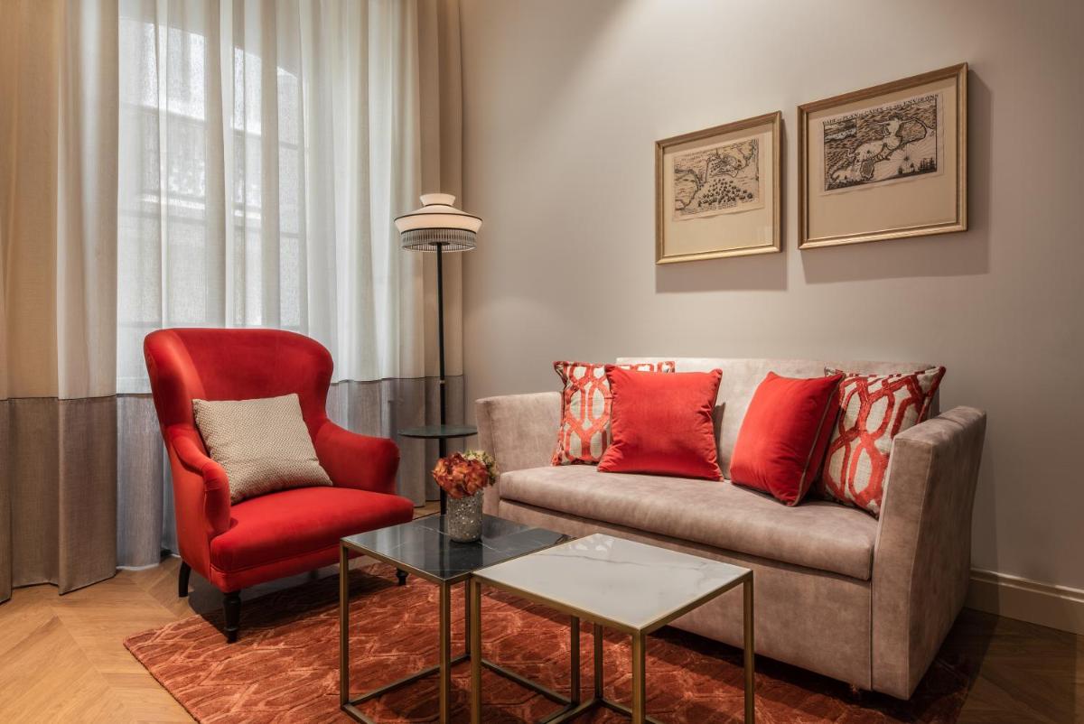 Zona de estar de Áurea Casa Palacio Sagasta by Eurostars Hotel Company
