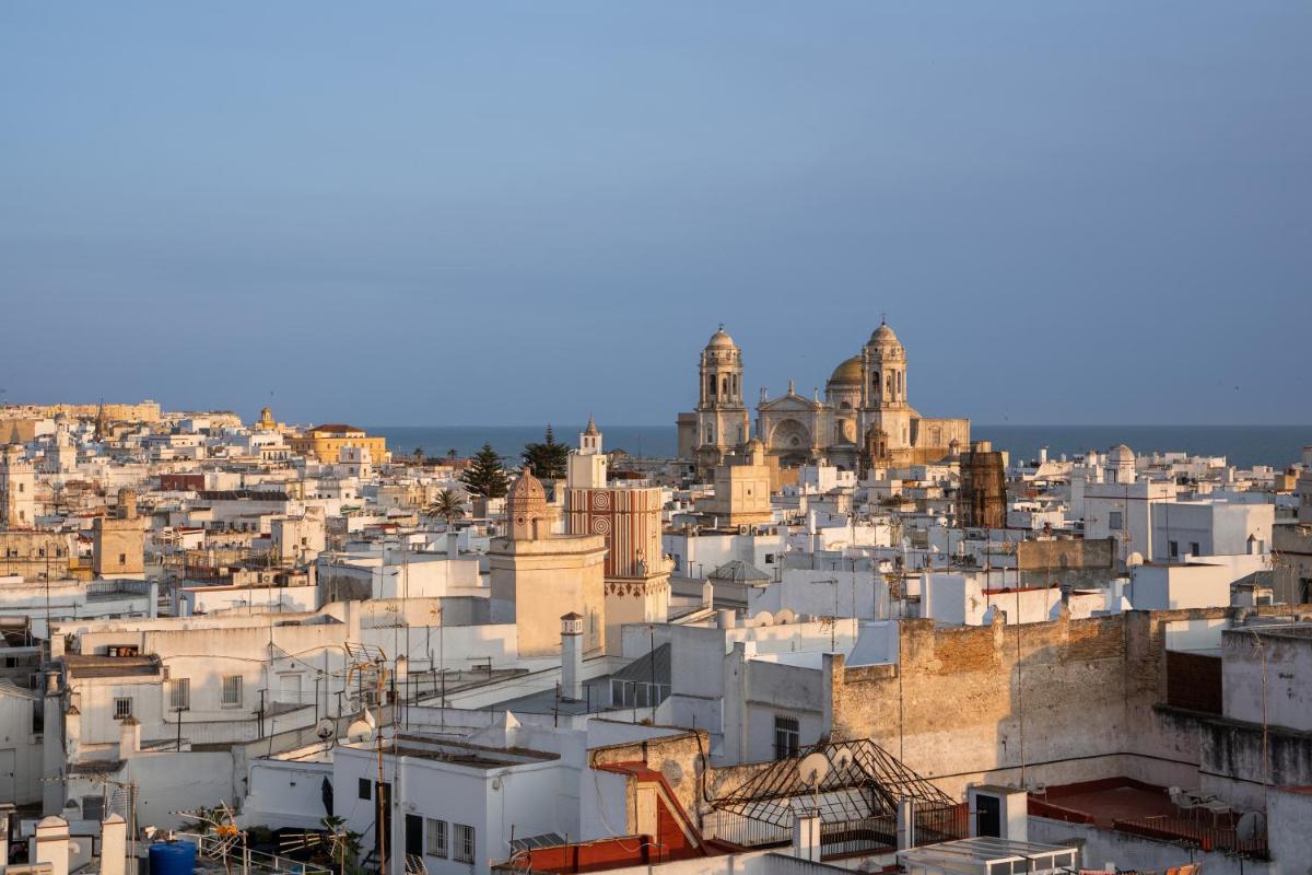 Vista general de Cádiz o vista desde el hotel