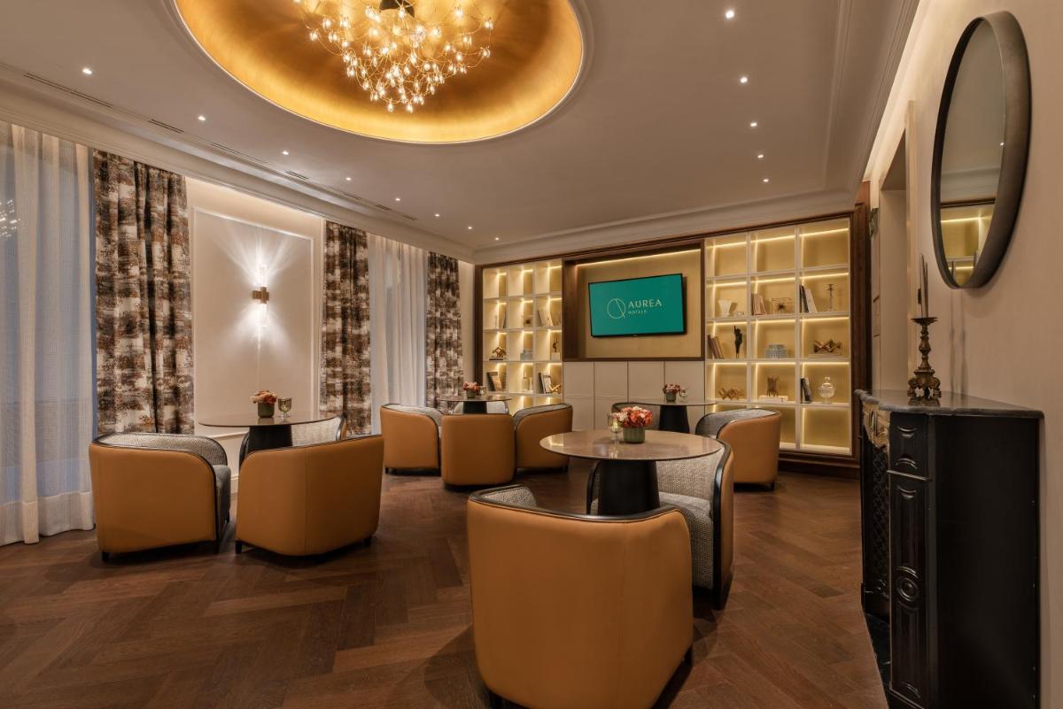 Zona de estar de Áurea Casa Palacio Sagasta by Eurostars Hotel Company