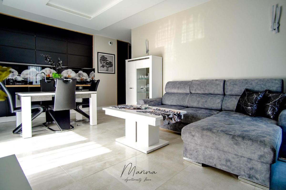 Marina Apartament 13 Iława - z prywatnym miejscem parkingowym - Housity