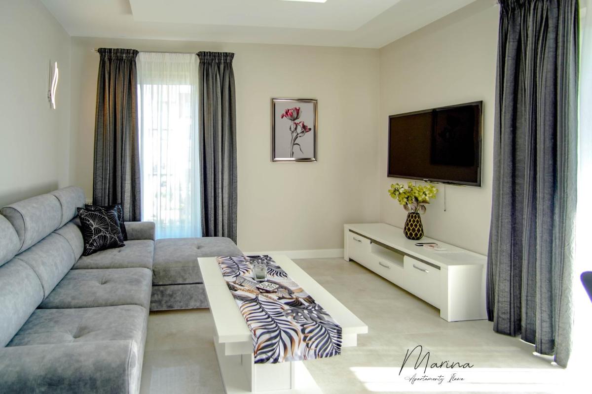 Marina Apartament 13 Iława - z prywatnym miejscem parkingowym - Housity