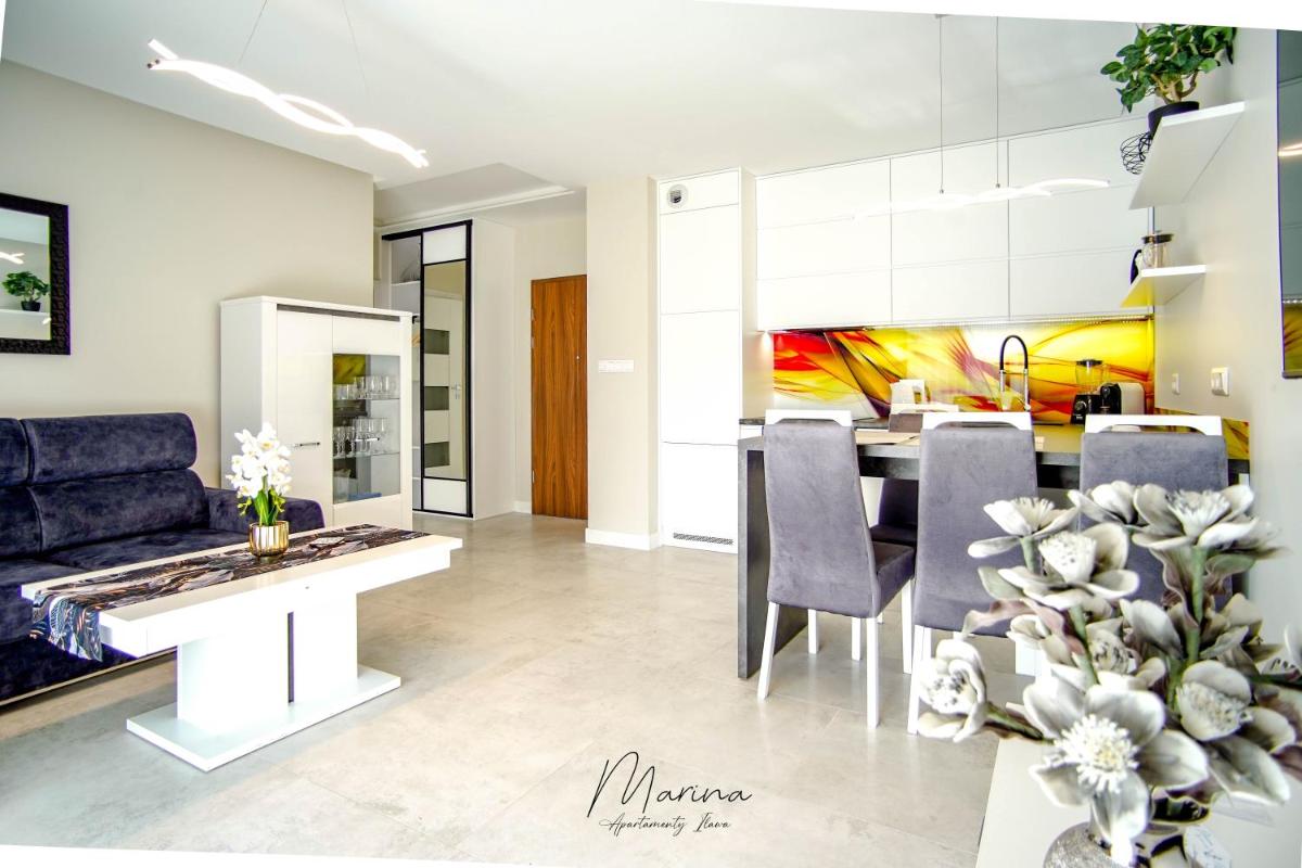 Marina Apartament 11 Iława - z prywatnym miejscem parkingowym w podziemnym garażu - Housity