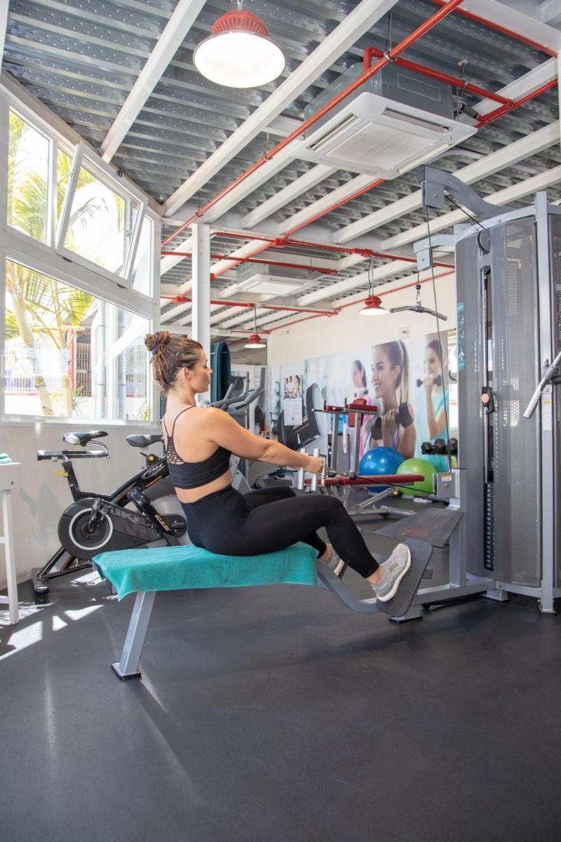 Gimnasio o instalaciones de fitness de Bahiazul Resort Fuerteventura