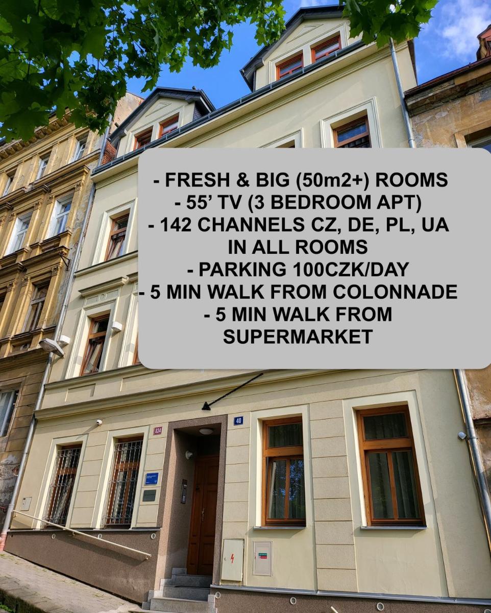 Excellent apartments in Karlovy Vary - Housity
