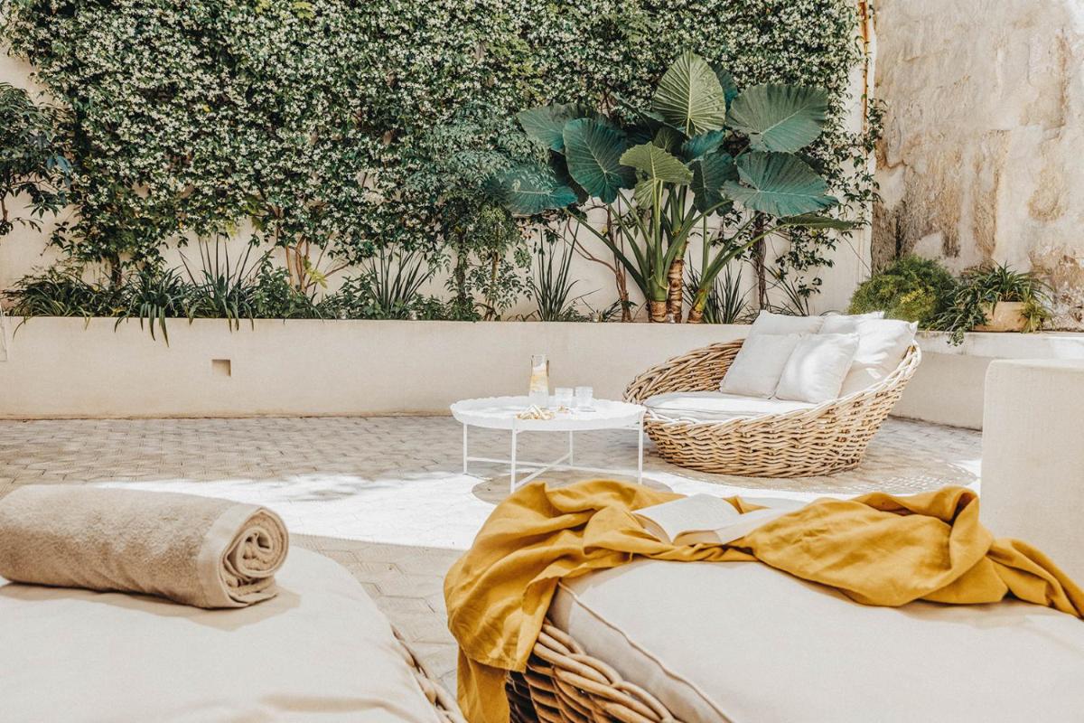 Zona de estar de Jardí de Ses Bruixes Boutique Hotel