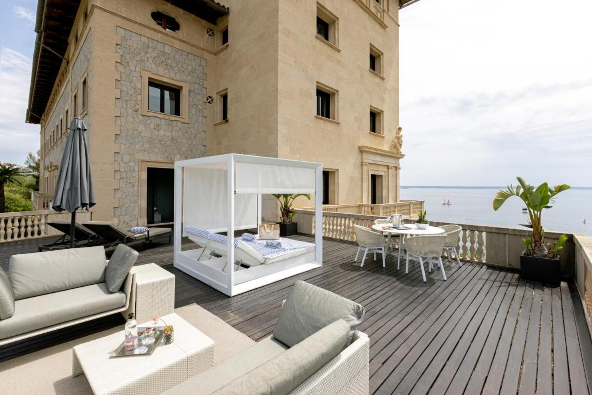 Zona de estar de Hospes Maricel y Spa, Palma de Mallorca, a Member of Design Hotels