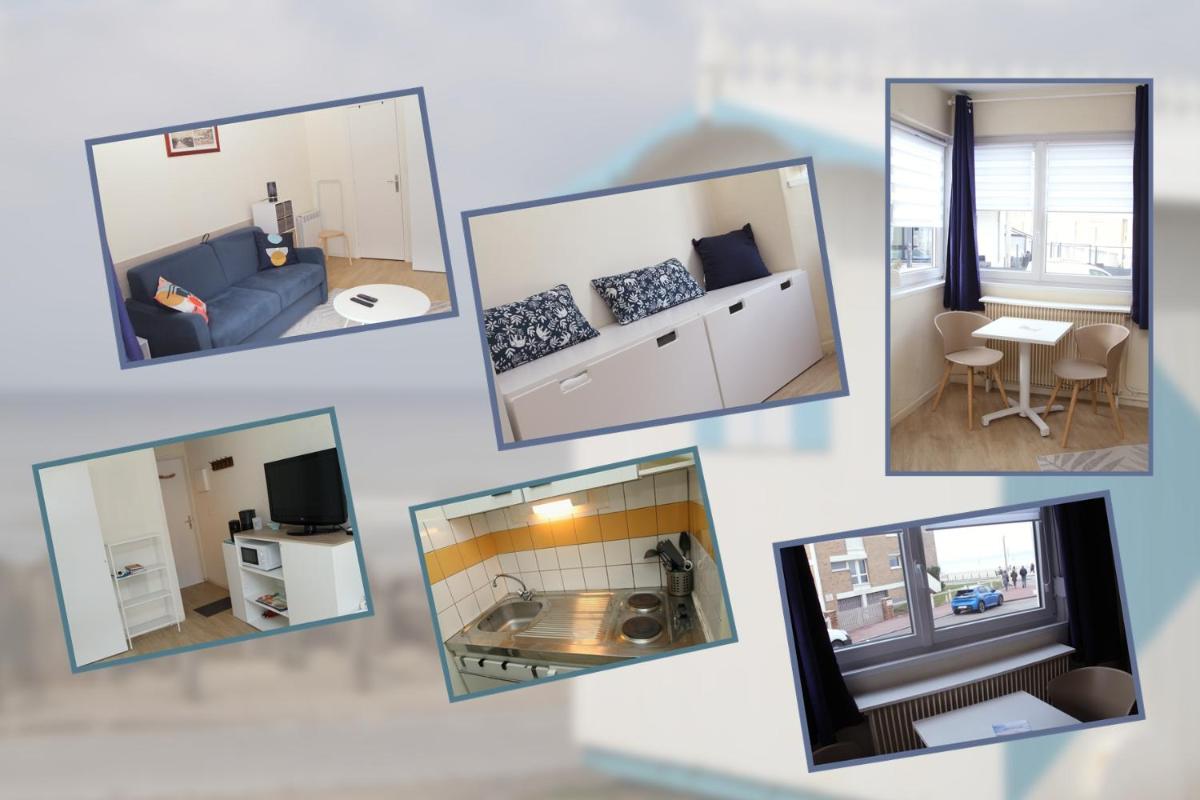 Suitetrails - Escale en Duo les pieds dans l'eau Studio Plage d'Opale vue mer