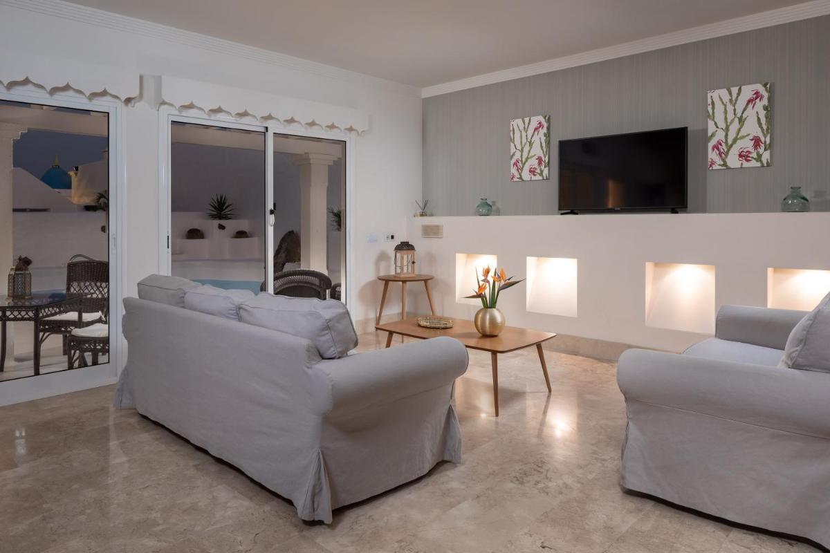 Zona de estar de Bahiazul Resort Fuerteventura