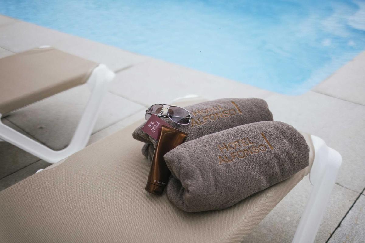 Piscina en o cerca de Hotel Alfonso I
