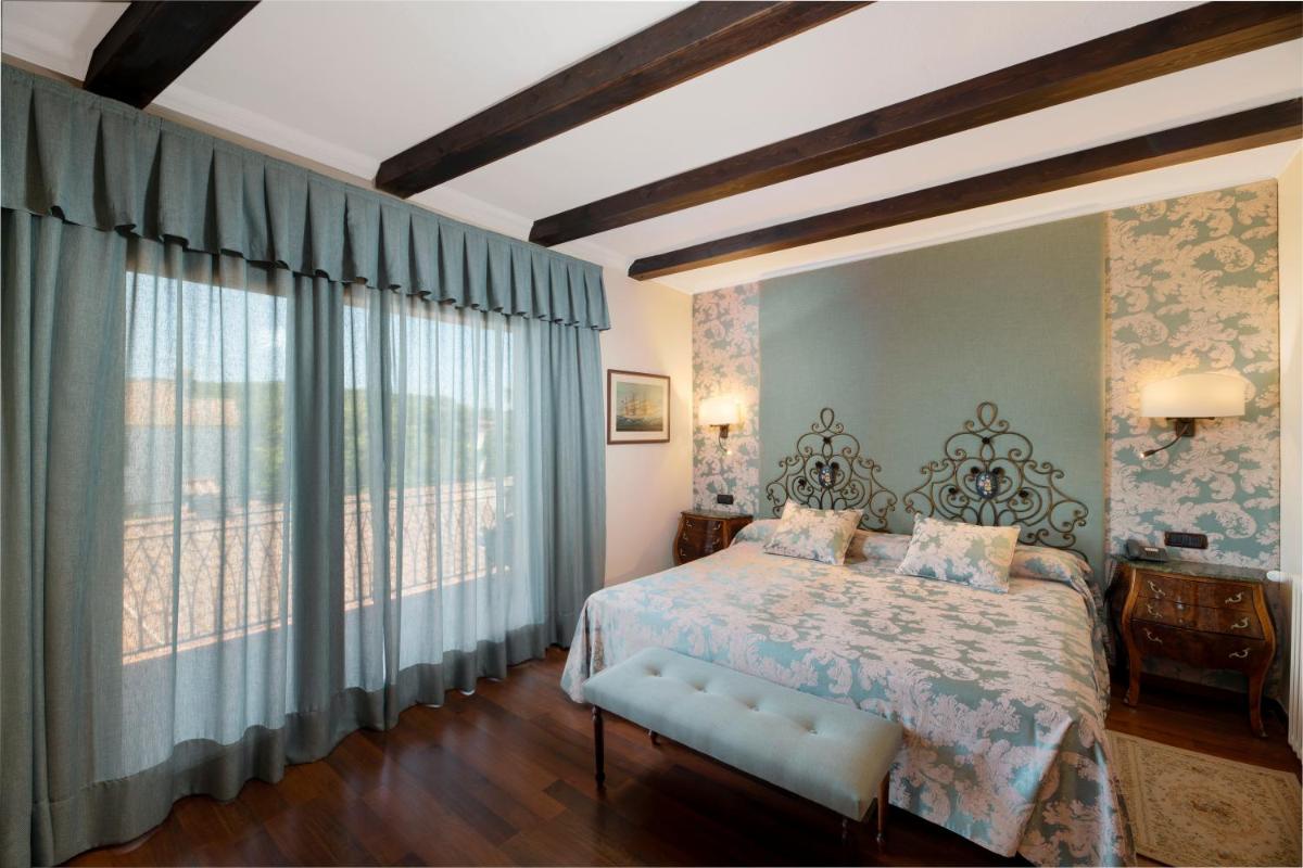 Cama o camas de una habitación en Rigat Park & Spa Hotel - Adults Recommended