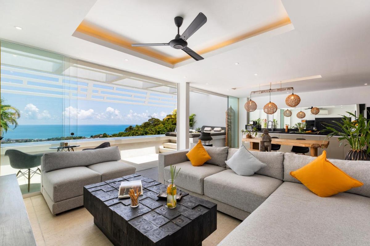 STUNNING SEA VIEW DESIGN LOFT WITH INFINITY POOL - Aqua Villa Samui Atlantis 9 - Housity