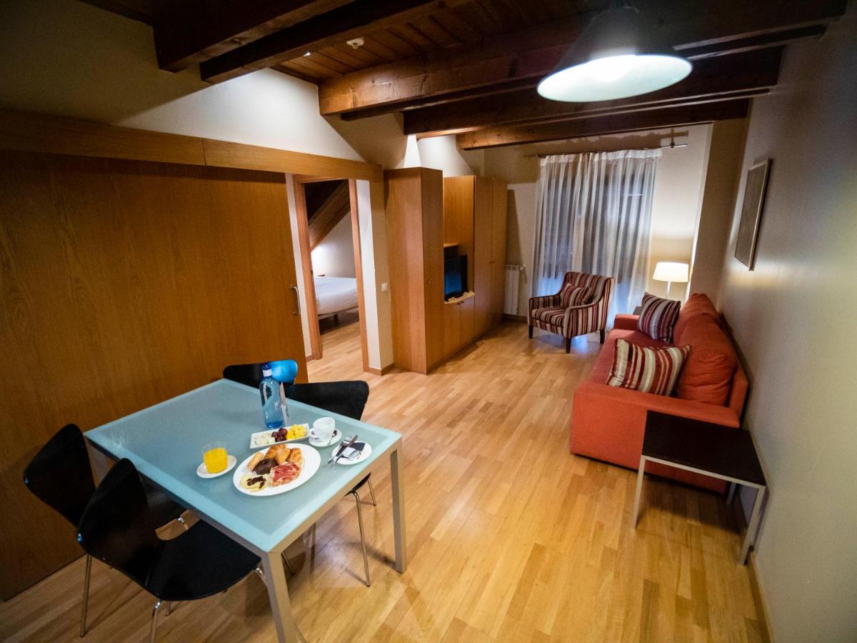 Zona de estar de Aparthotel Siente Boí & SPA