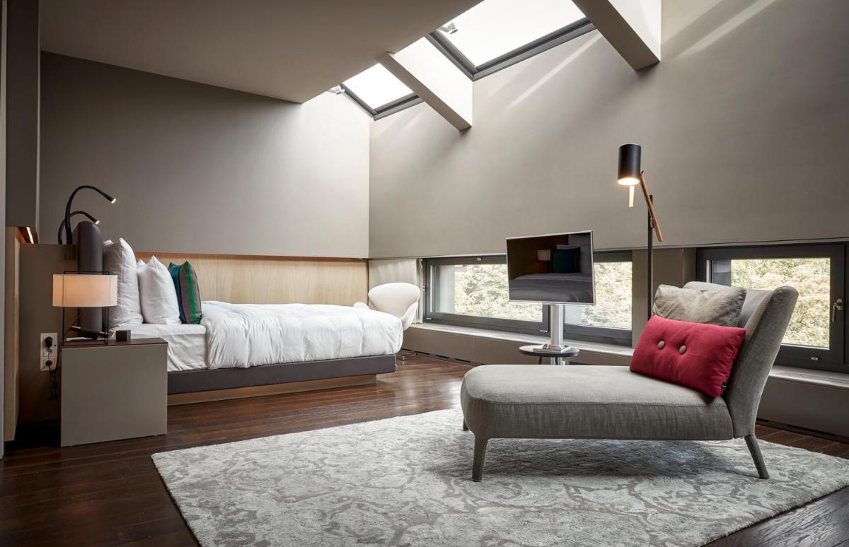 Ein Bett oder Betten in einem Zimmer der Unterkunft Das Stue