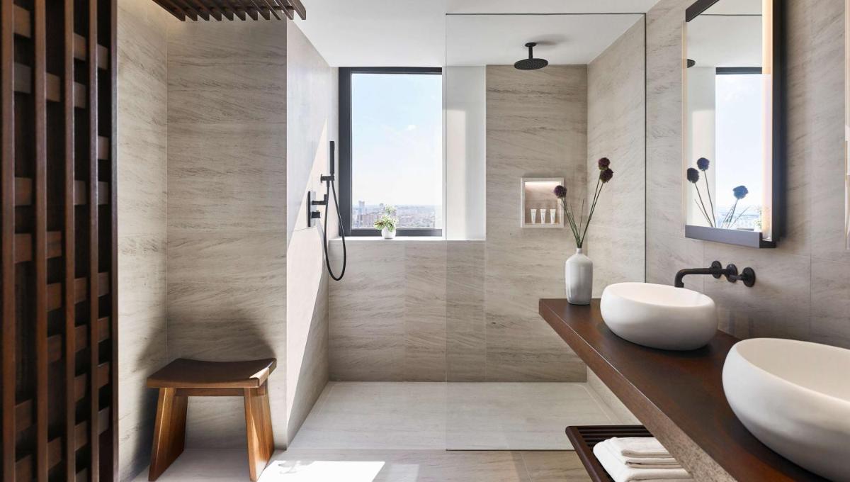 Un baño de Nobu Hotel Barcelona